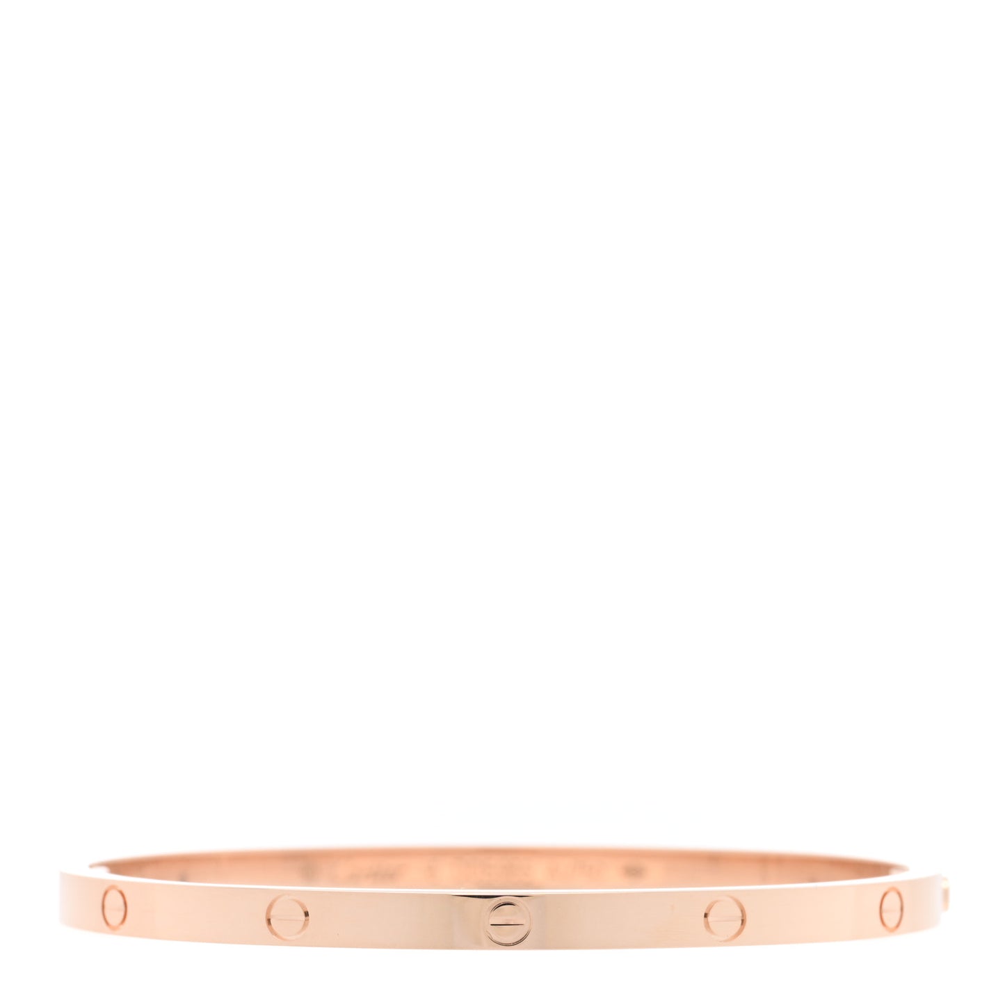 18K Pink Gold Small LOVE Bracelet 16