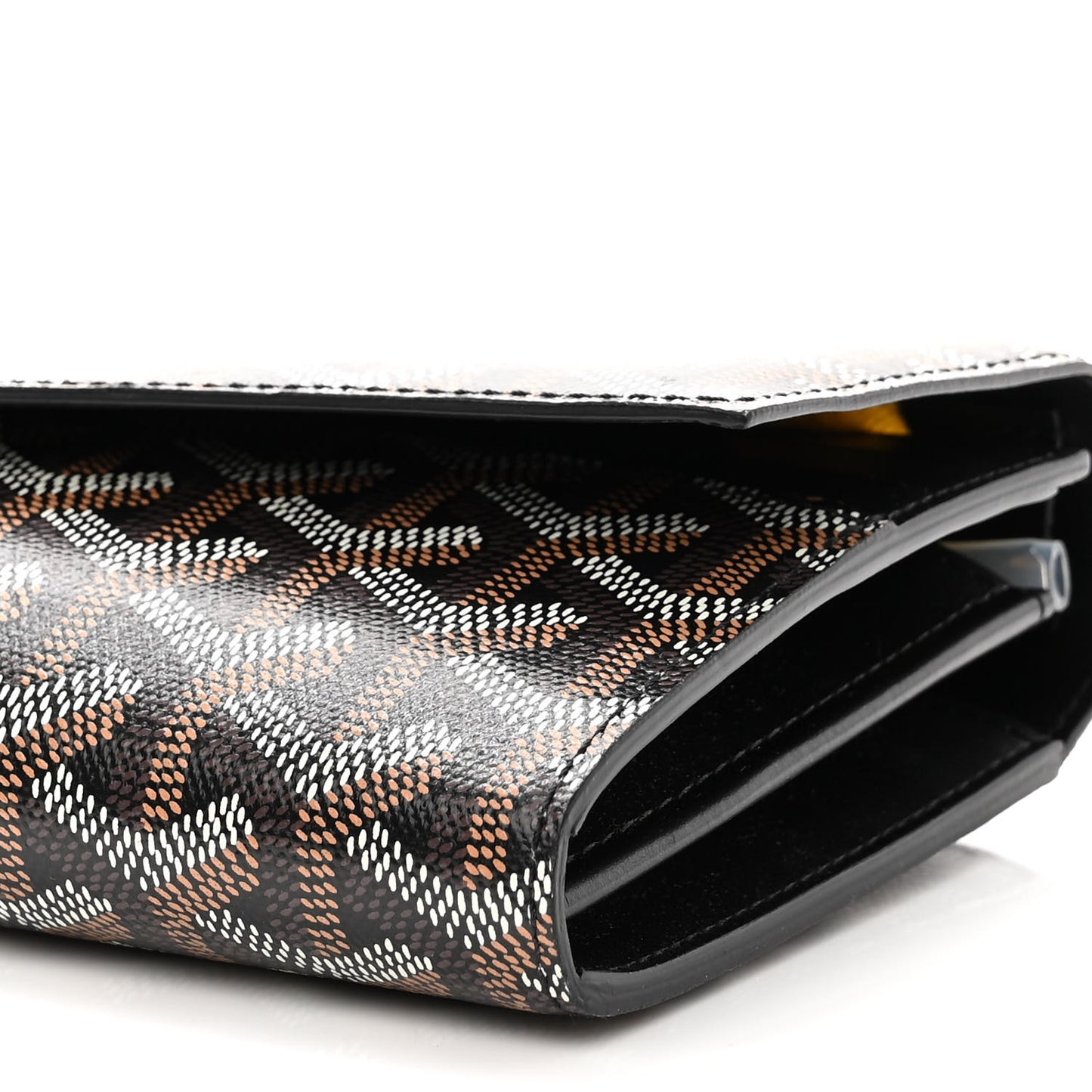 Goyardine Varenne Continental Wallet Black