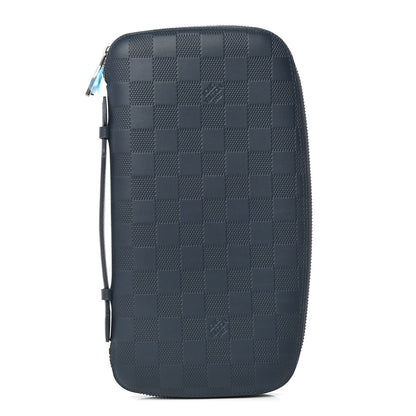 Louis Vuitton Damier Infini Atoll Wallet Cosmos 1 of 9