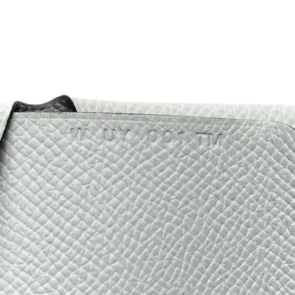 Hermes Epsom Calvi Duo Card Case Bleu Glacier 7 of 8