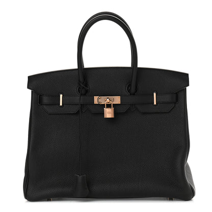 Hermes Togo Birkin 35 Black 1 of 11