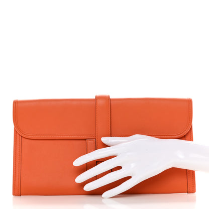 Hermes Swift Jige Elan 29 Clutch Orange 2 of 7