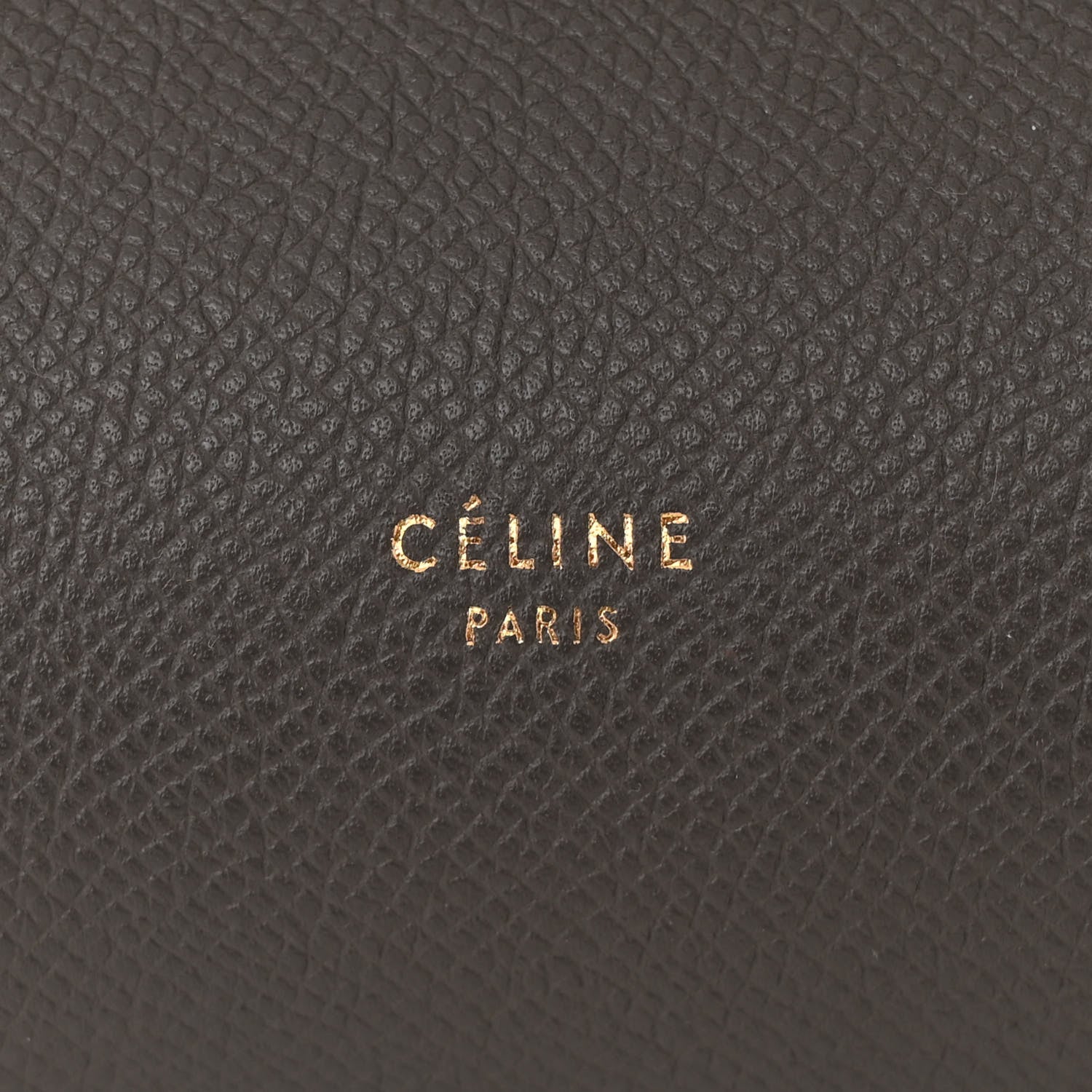 Celine Grained Calfskin Mini Belt Bag Grey 5 of 11