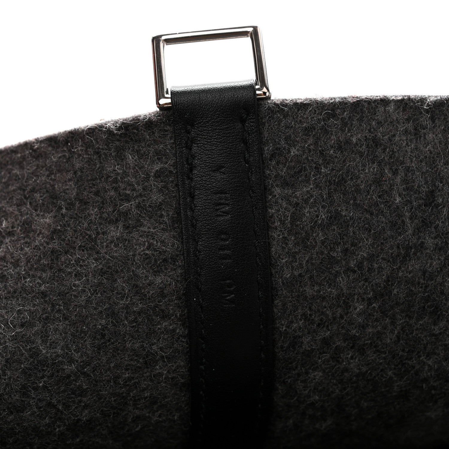 Hermes Feutre Swift Picotin Lock 22 MM Gris Moyen Black 7 of 11
