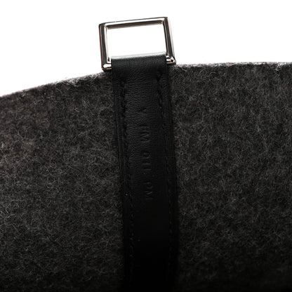 Hermes Feutre Swift Picotin Lock 22 MM Gris Moyen Black 7 of 11