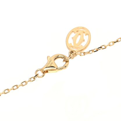 Cartier 18K Yellow Gold Diamond SM D'Amour Pendant Necklace 5 of 5
