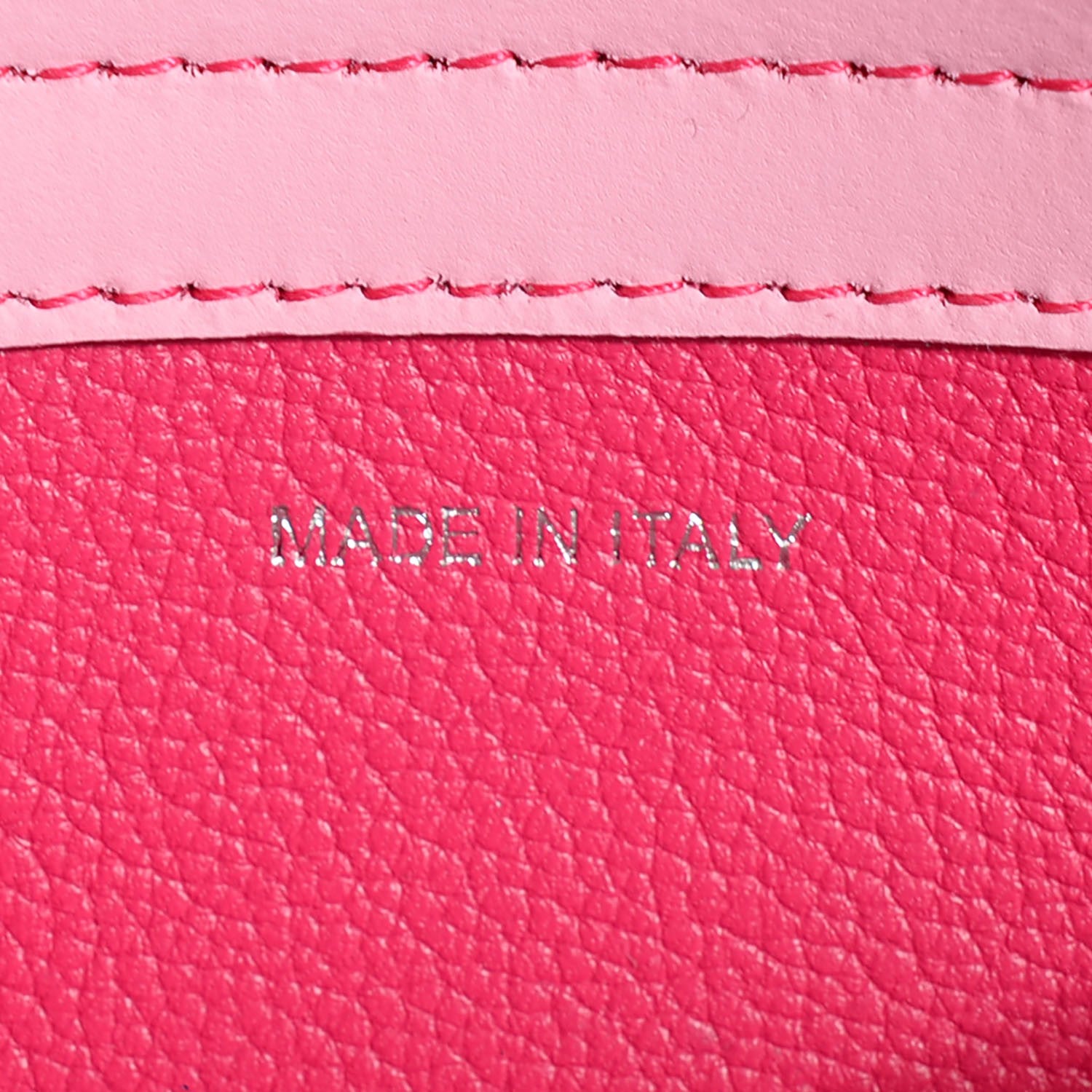 Christian Dior Calfskin Perforated Cannage Dioriva Tote Hot Pink 7 of 8
