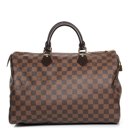 Louis Vuitton Damier Ebene Speedy 35 1 of 7