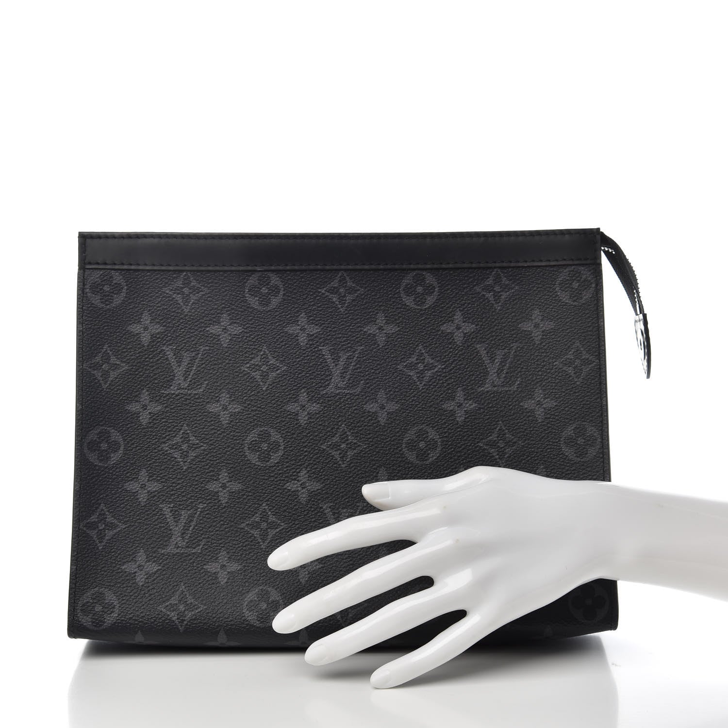 Louis Vuitton Monogram Eclipse Pochette Voyage MM 2 of 6