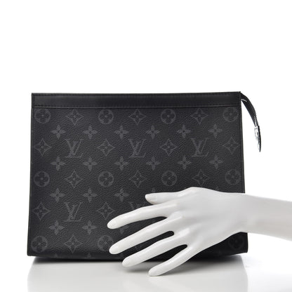 Louis Vuitton Monogram Eclipse Pochette Voyage MM 2 of 6