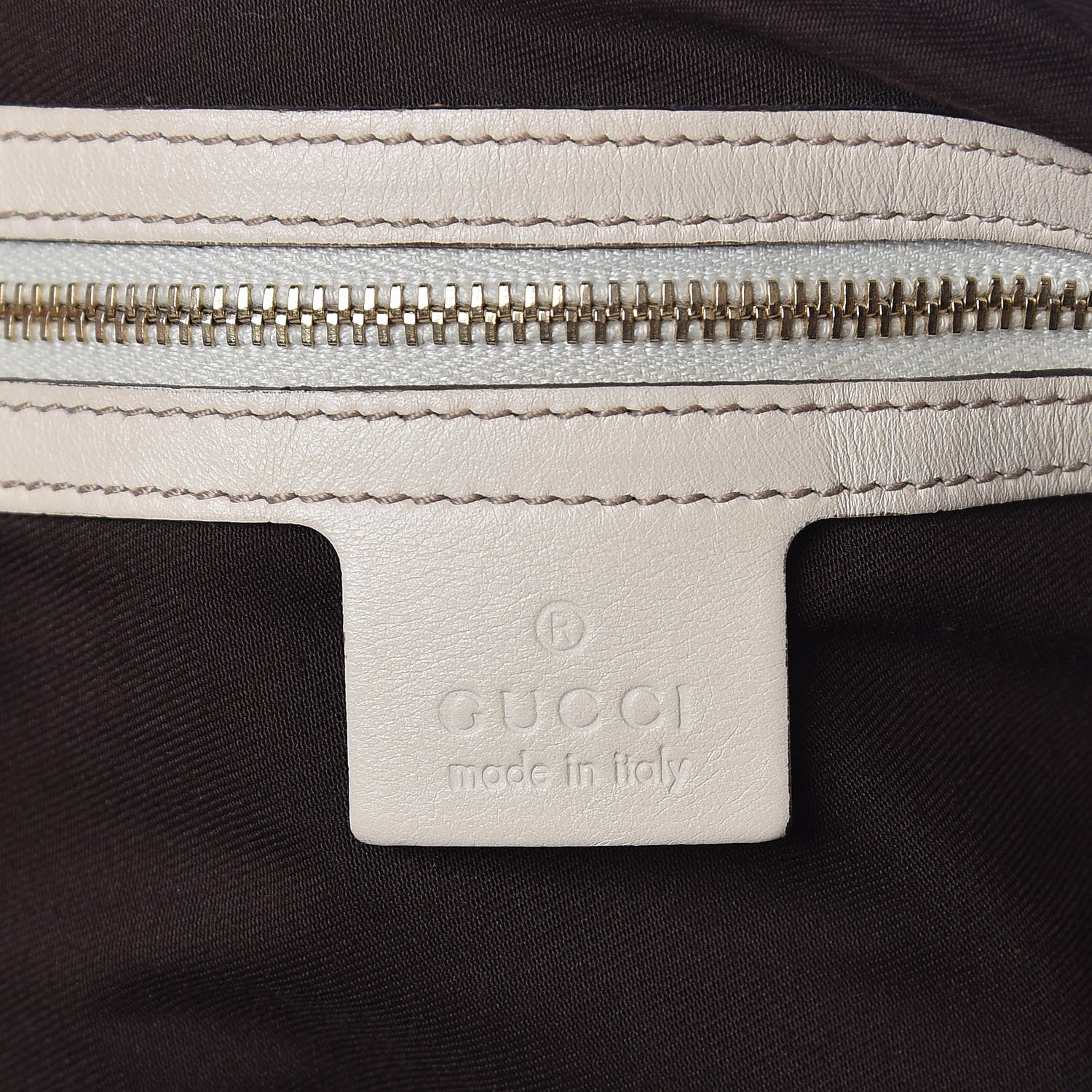 Gucci Calfskin Medium Pelham Shoulder Bag Ivory 6 of 13