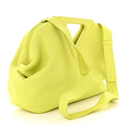 Bottega Veneta Calfskin Medium The Point Triangle Bag Seagrass 3 of 16
