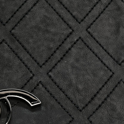 Chanel Calfskin Diamond Stitch Large Messenger Black 13 of 14
