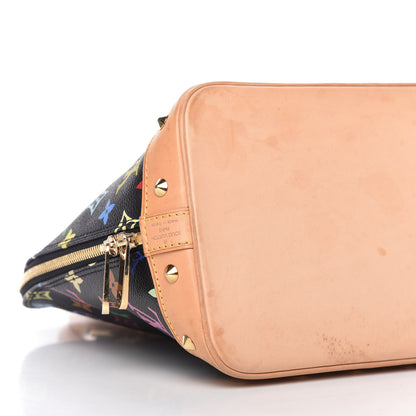 Louis Vuitton Monogram Multicolor Alma Black 6 of 10