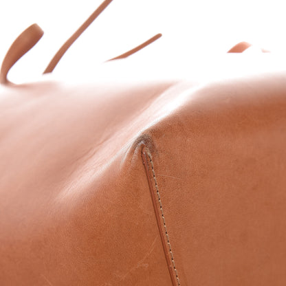 Mansur Gavriel Vegetable Tanned Calfskin Bucket Bag Cammello Rosa 12 of 15