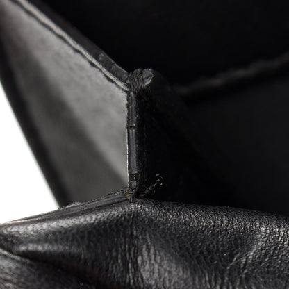 Chanel Lambskin Quilted Citizen Zip Large Flap Black 7 of 12