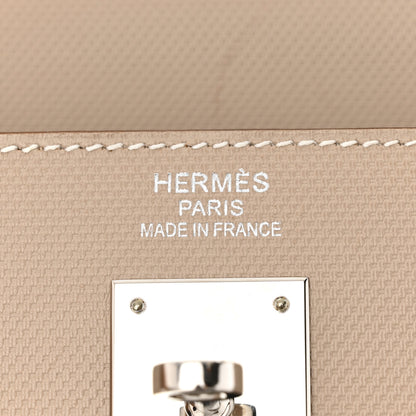 Hermes Grain d'H Kelly Sellier 35 Argile 6 of 12