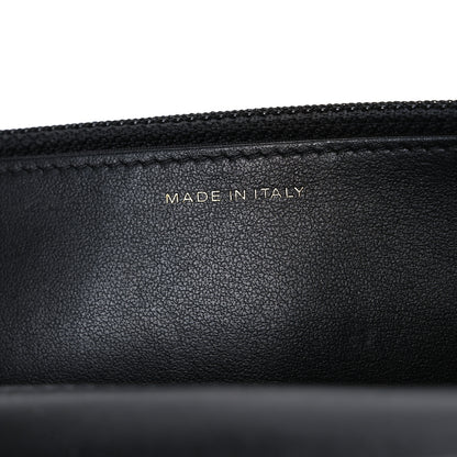 Chanel Caviar Quilted Boy Wallet On Chain WOC Black 7 of 12