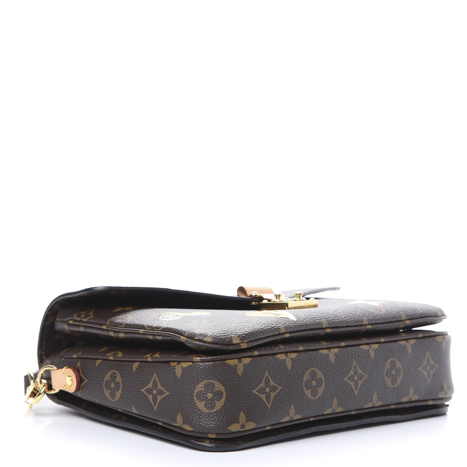 Louis Vuitton Monogram Love Lock Pochette Metis 4 of 8