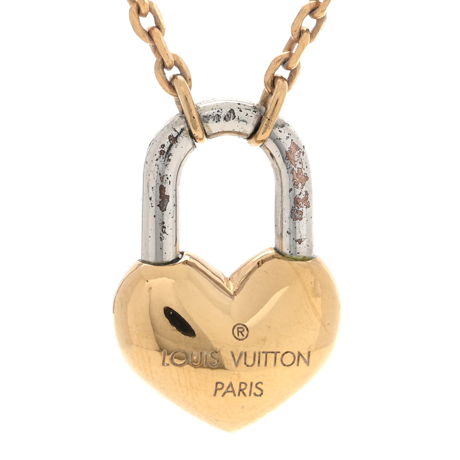 Louis Vuitton Metal Crazy In Lock Necklace 4 of 6