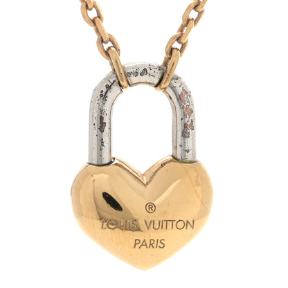 Louis Vuitton Metal Crazy In Lock Necklace 4 of 6