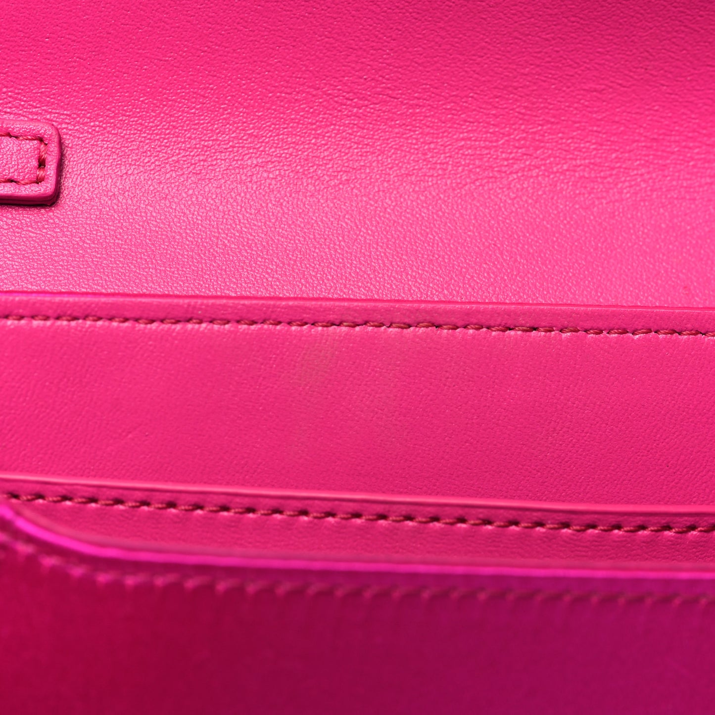 Satin Crystal Embellished La Medusa Pouch On Chain Pink
