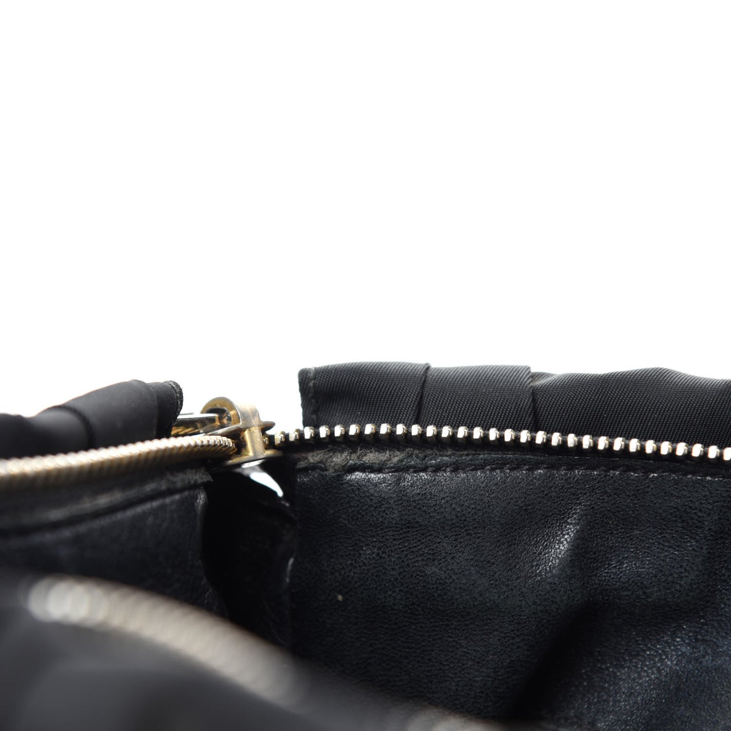 Tessuto Nylon Gaufre Tote Black