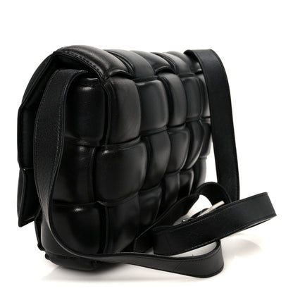 Bottega Veneta Nappa Maxi Intreccio Padded Cassette Crossbody Bag Black 3 of 14
