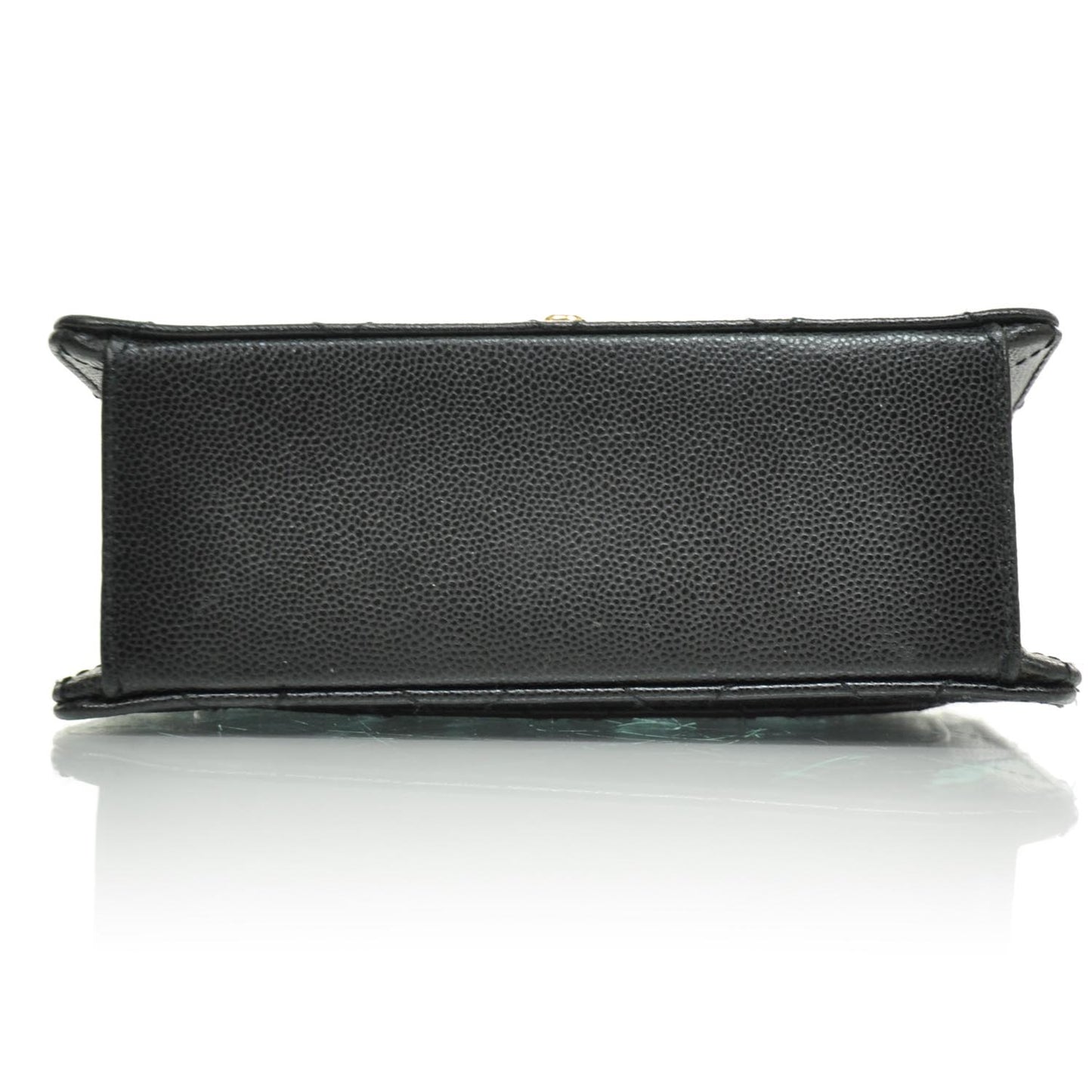 Caviar Diamond Stitched Mini Flap Black