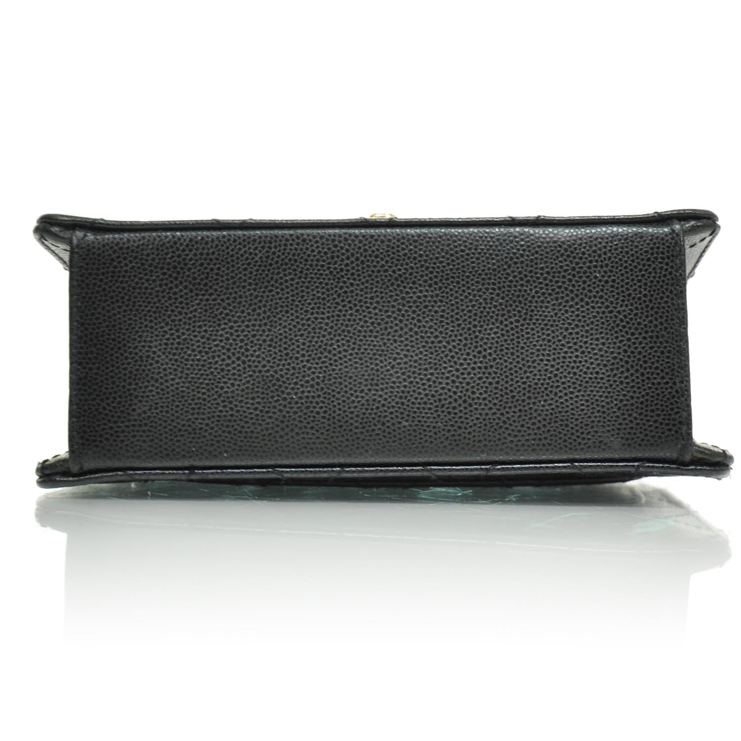 Chanel Caviar Diamond Stitched Mini Flap Black 4 of 9