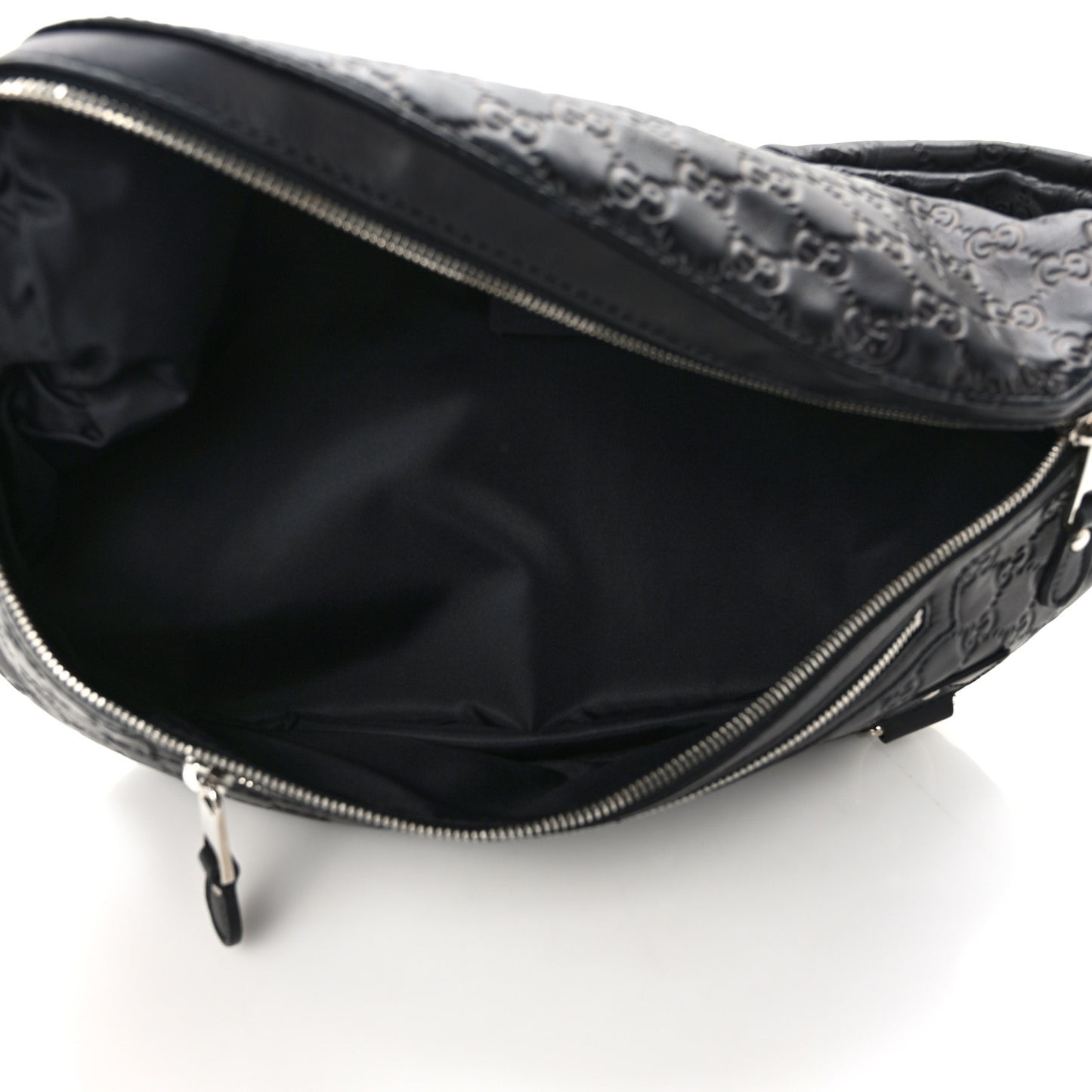 Guccissima Web Belt Bag Black