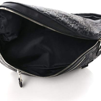 Gucci Guccissima Web Belt Bag Black 5 of 9