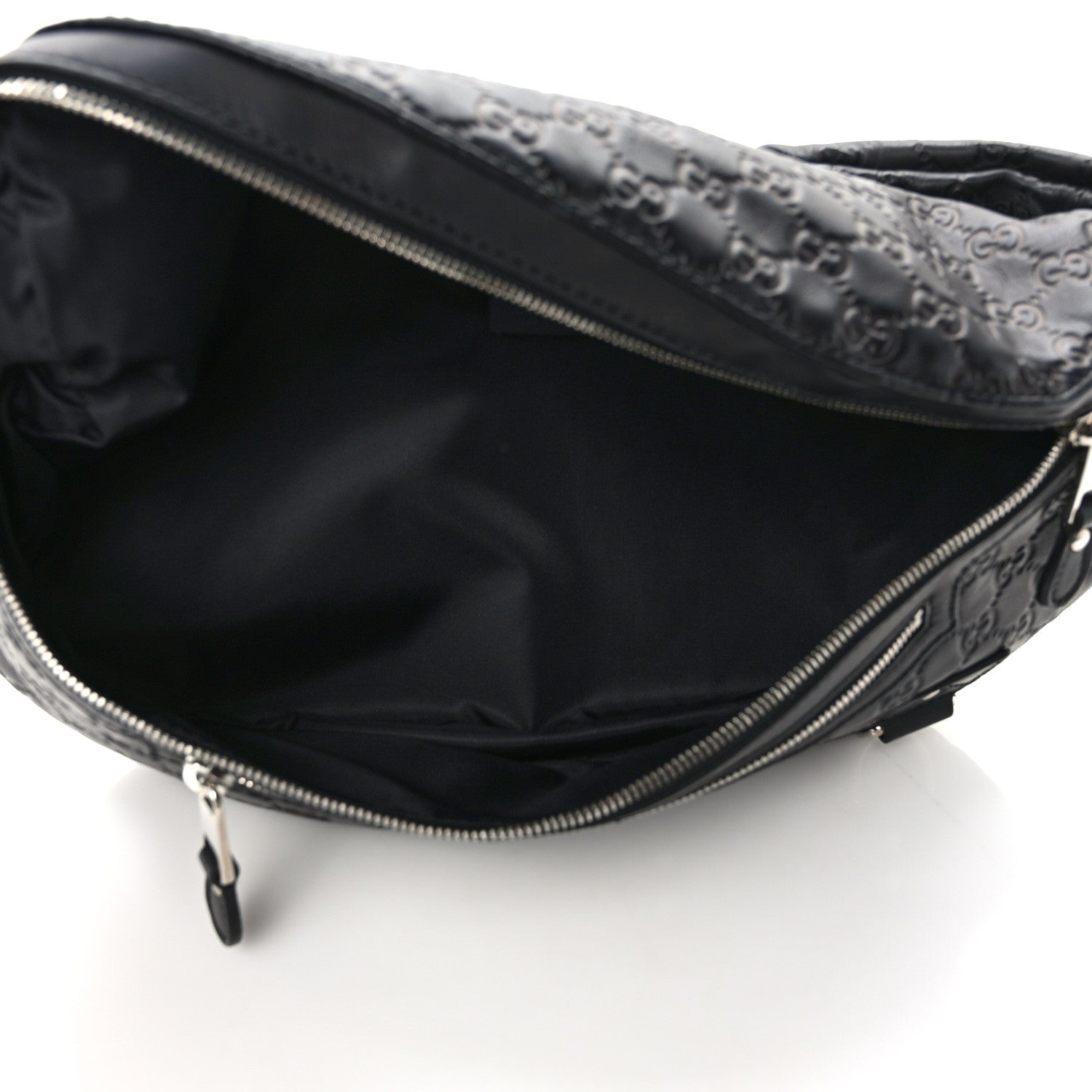 Gucci Guccissima Web Belt Bag Black 5 of 9