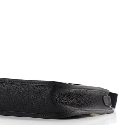 Hermes Taurillon Clemence Evelyne TPM Black 9 of 9