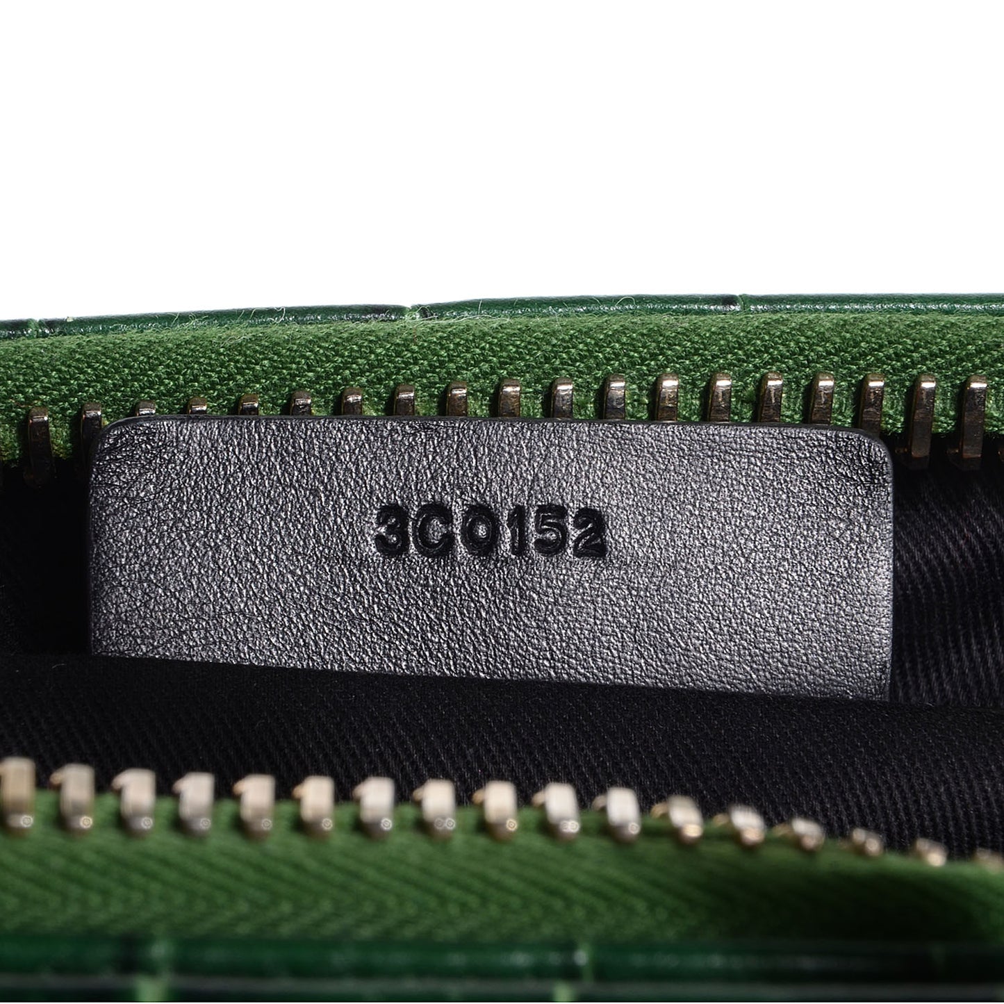Calfskin Crocodile Embossed Small Antigona Emerald