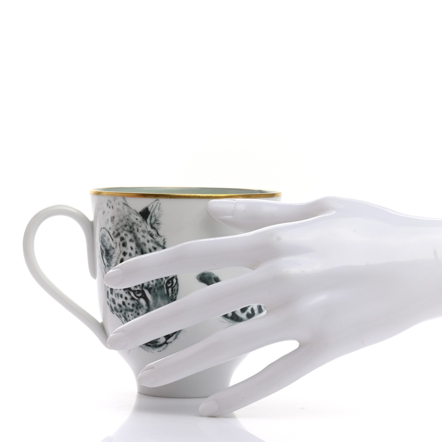 Hermes Porcelain Carnets d'Equateur Mug 2 of 7