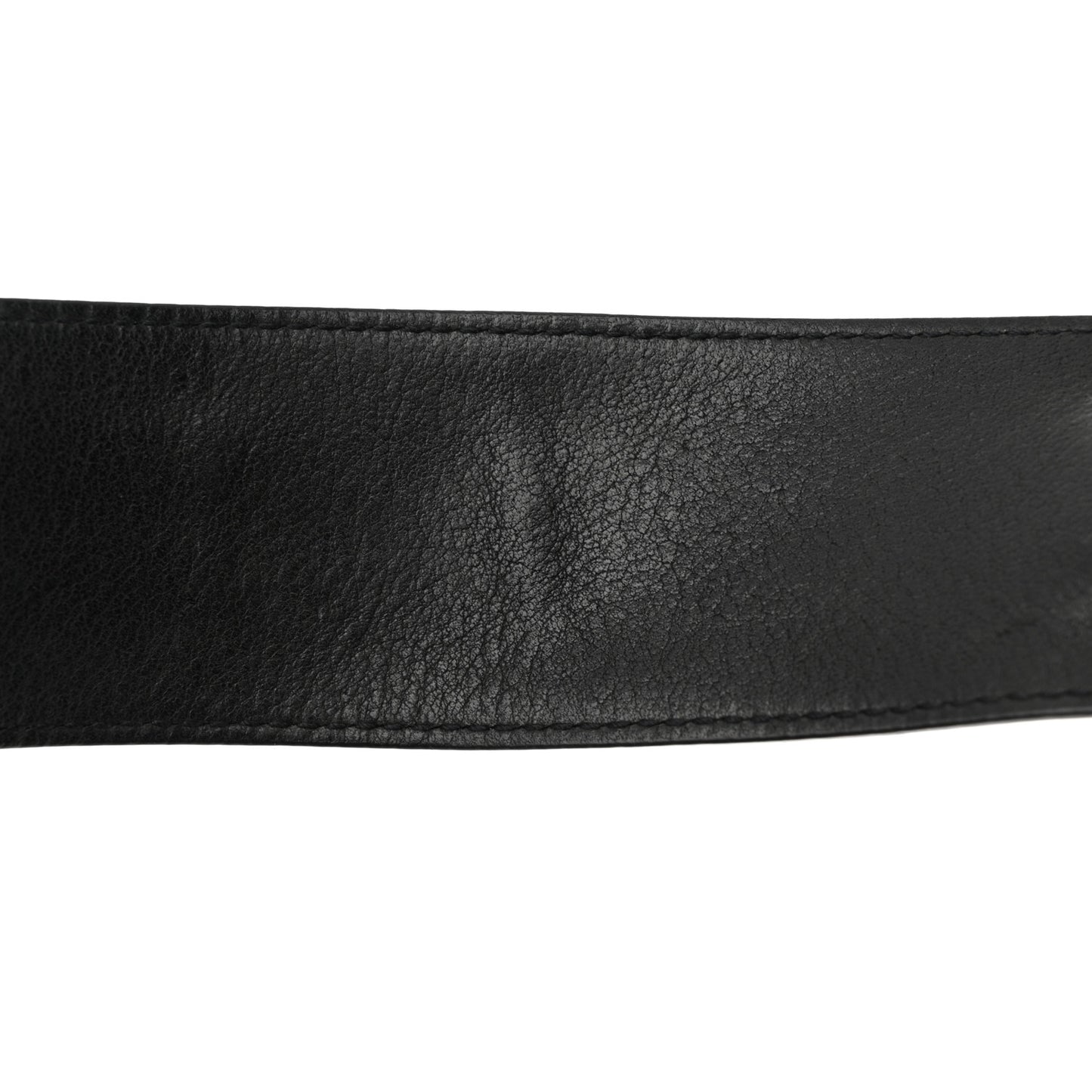 Suede Flat Messenger Bag Black