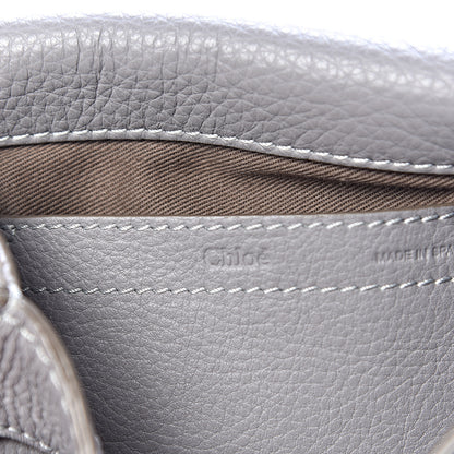 Chloe Calfskin Mini Marcie Round Crossbody Bag Cashmere Grey 6 of 10