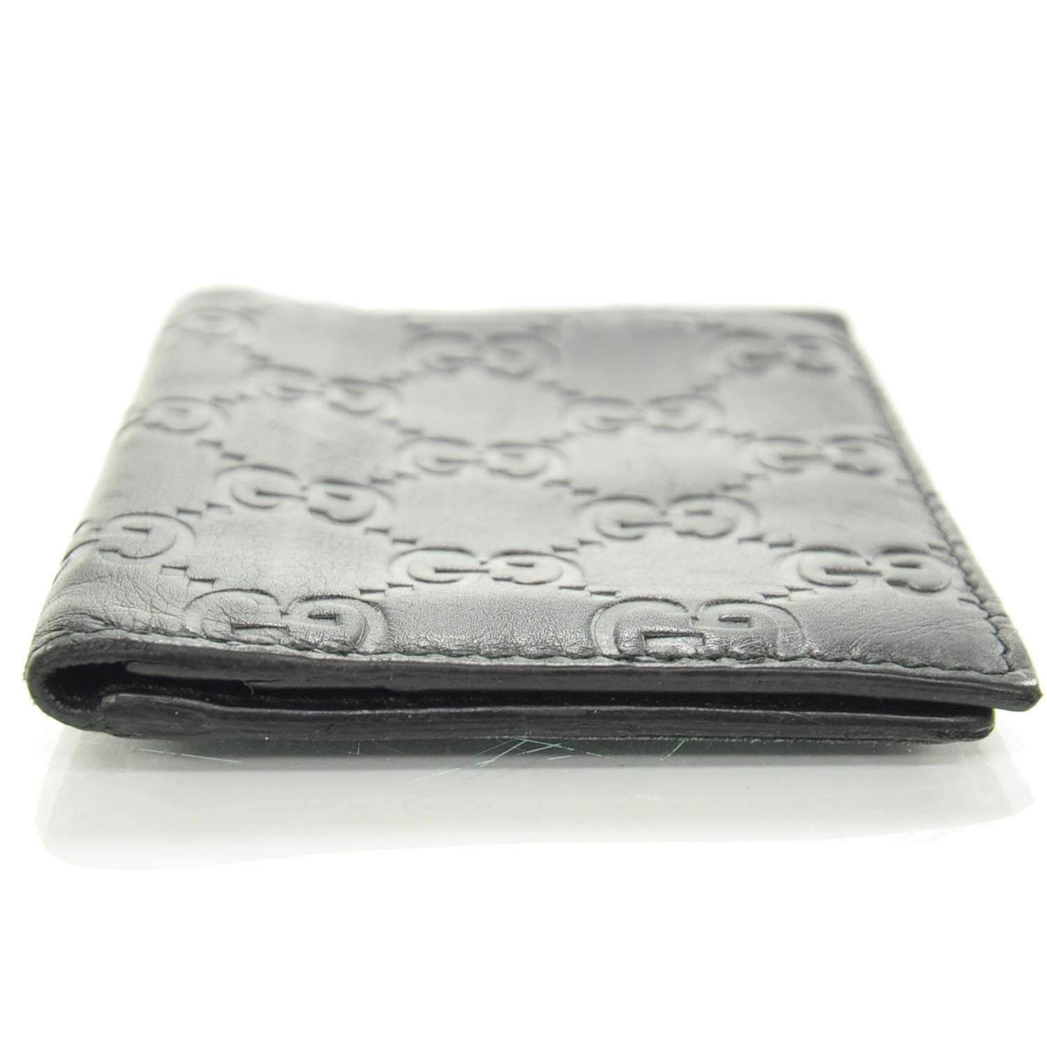 Gucci Guccissima Travel Case Wallet Black 4 of 8