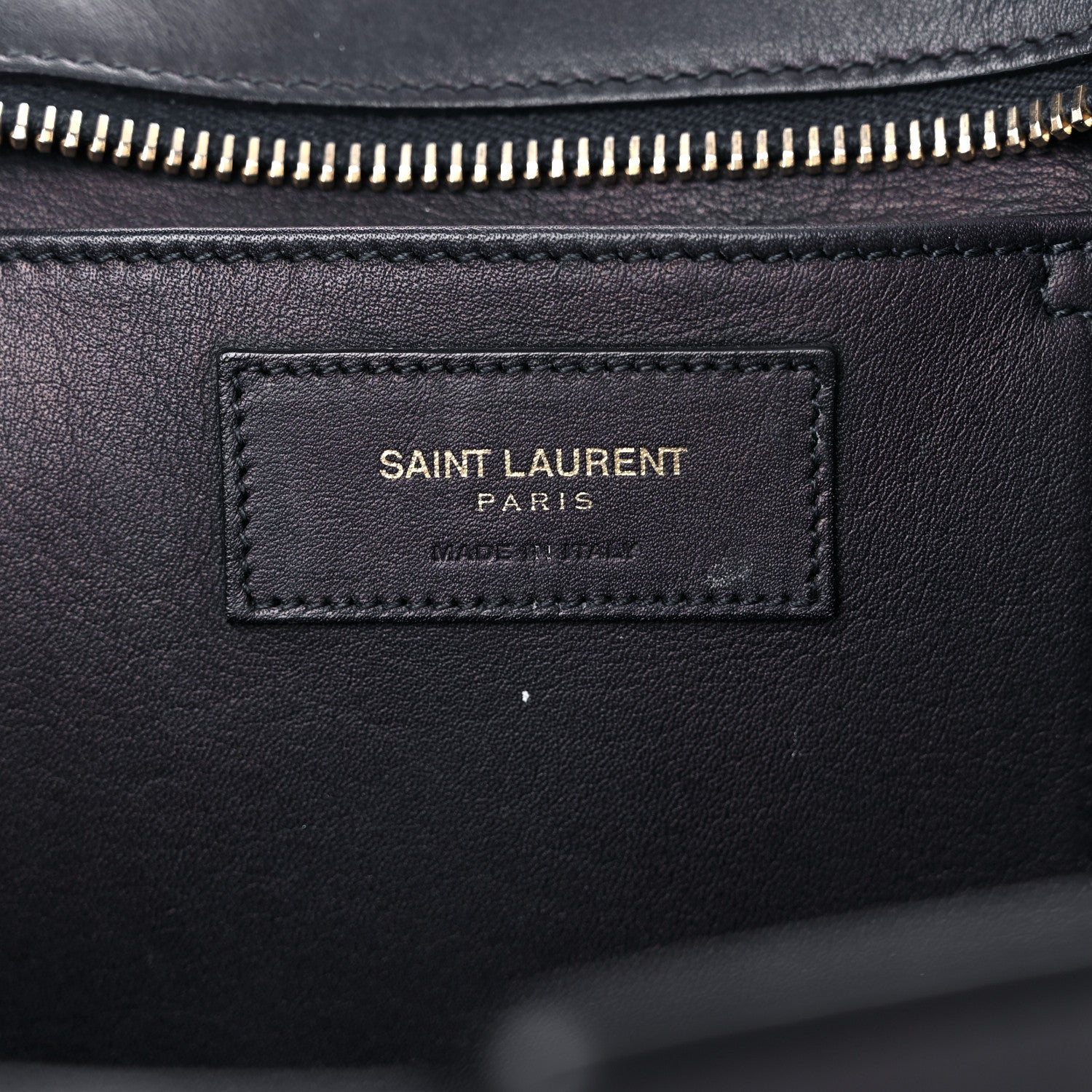 Saint Laurent Calfskin Small Classic Y Cabas Navy Blue 5 of 20