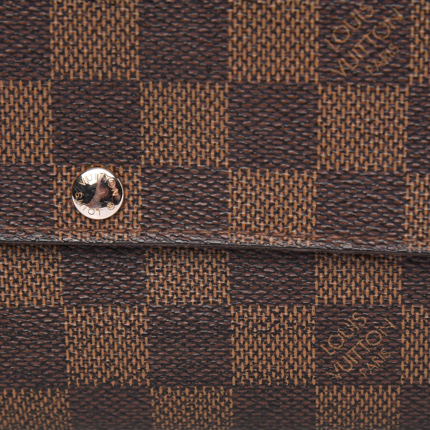 Louis Vuitton Damier Ebene Sarah Wallet 7 of 14