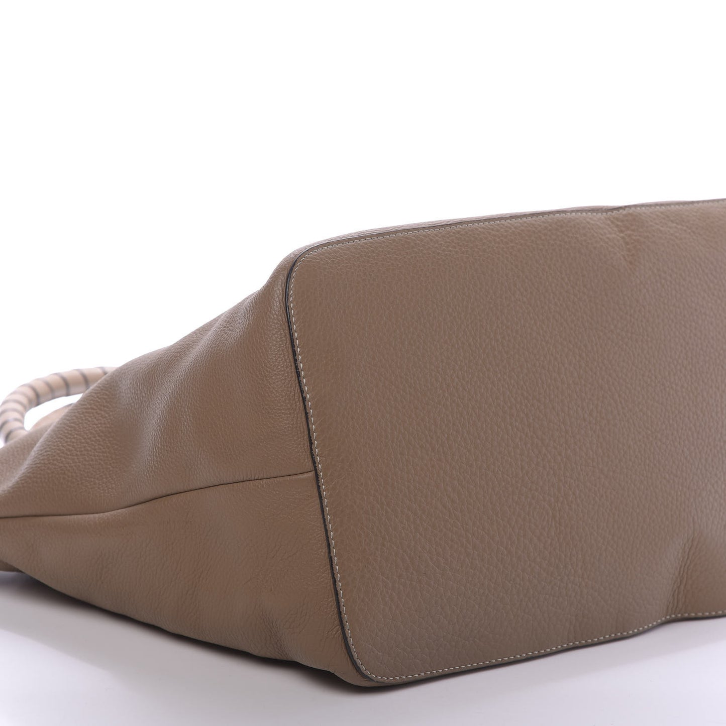 Calfskin Large New Marcie Tote Nut