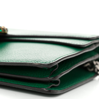 Gucci Pebbled Calfskin Small Dionysus Shoulder Bag Emerald 10 of 10