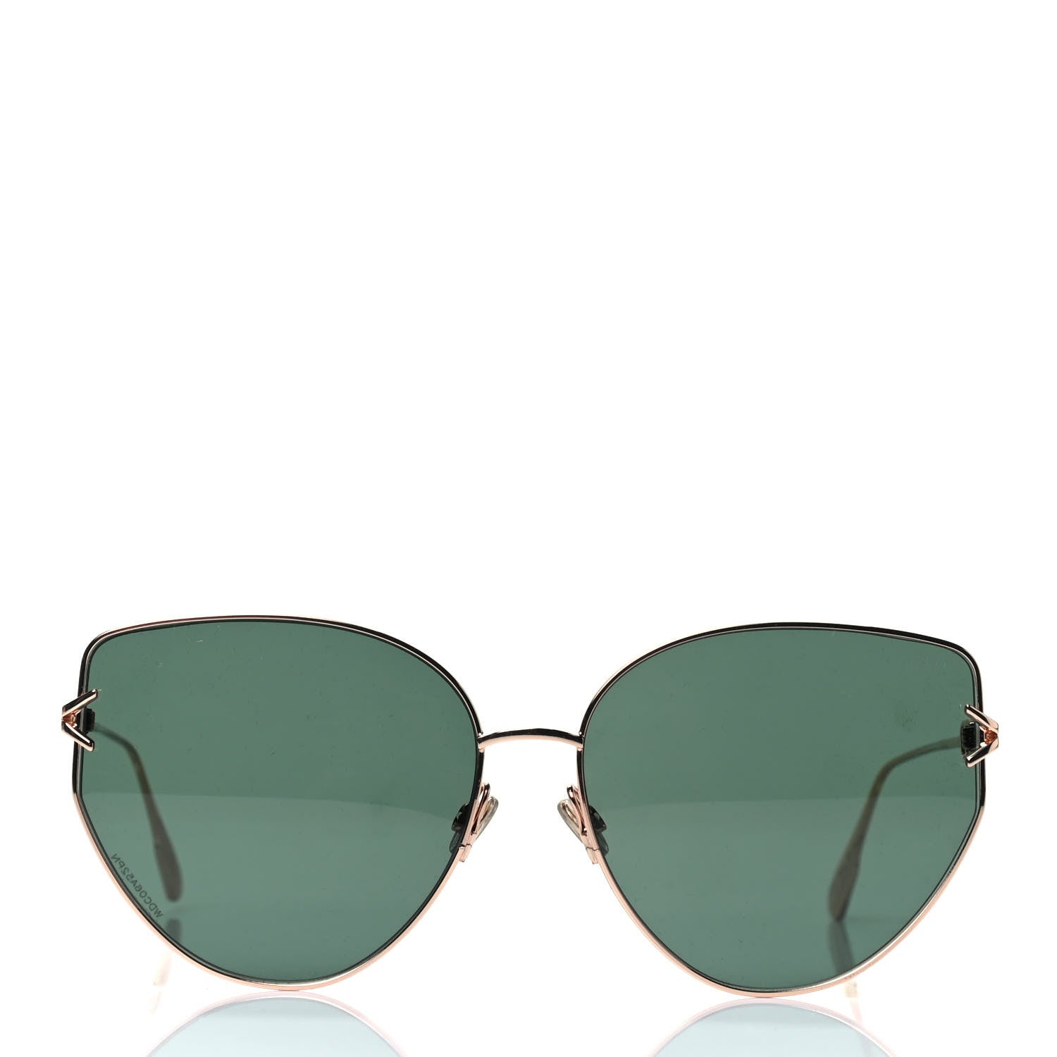 Christian Dior Metal Gipsy1 Sunglasses Gold 2 of 6