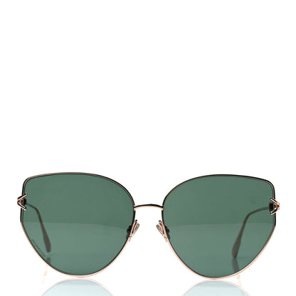 Christian Dior Metal Gipsy1 Sunglasses Gold 2 of 6