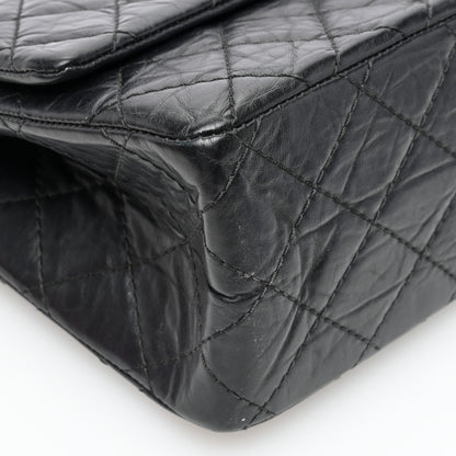 Chanel Aged Calfskin Quilted 2.55 Reissue 226 Flap Black 9 of 10