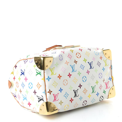 Louis Vuitton Monogram Multicolor Speedy 30 White 4 of 8