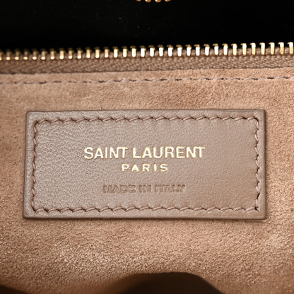 Saint Laurent Smooth Calfskin Le 5 A 7 Hobo Taupe 6 of 10