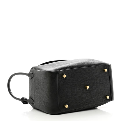 Hermes Taurillon Clemence Lindy 26 Black 4 of 11