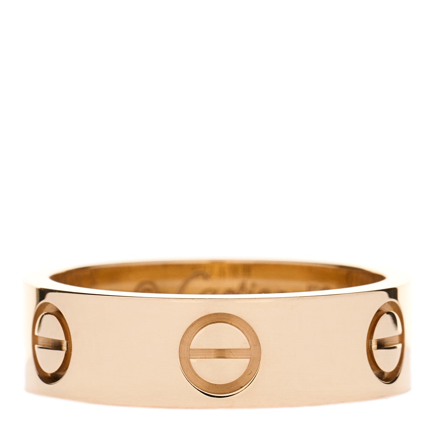 Cartier 18K Yellow Gold 5.5mm LOVE Ring 52 6 1 of 5